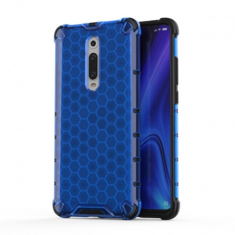 Husa Pentru XIAOMI Mi 9T / Mi 9T Pro / K20 / K20 Pro - Luxury Honeycomb Armor TSS, Albastru