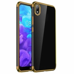 Husa HUAWEI Y5 (2019) - Plating Soft (Auriu)