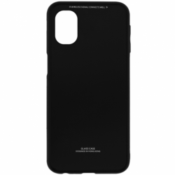 Husa SAMSUNG Galaxy A51 - Luxury Glass TSS, Negru