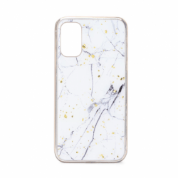 Husa SAMSUNG Galaxy A51 - Luxury Marble TSS, No1, Alb