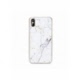 Husa LG Q60 - Luxury Marble TSS, No1, Alb