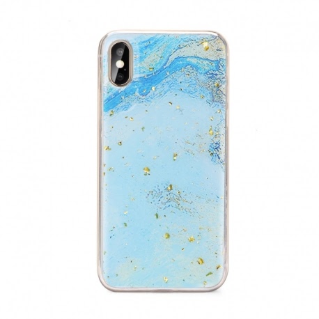 Husa SAMSUNG Galaxy A10 - Marble No3 (Albastru) FORCELL