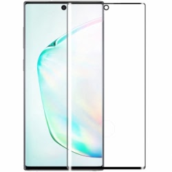 Folie de Sticla 5D SAMSUNG Galaxy Note 10 Plus (Negru) Case Friendly ROAR