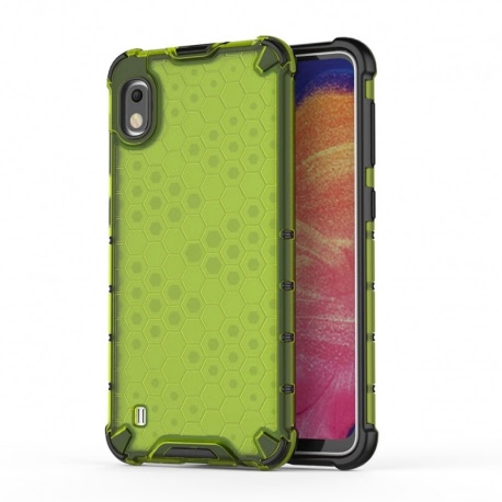 Husa SAMSUNG Galaxy A10 - Gel TPU Honeycomb Armor (Verde)