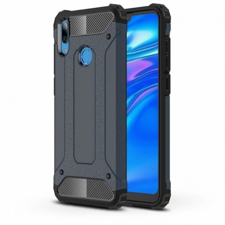 Husa HUAWEI Y6 2019 \ Y6 Pro 2019 - TPU Luxury Armor TSS, Bleumarin