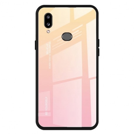 Husa SAMSUNG Galaxy A20e - Ombre Glass (Roz)