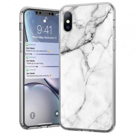 Husa SAMSUNG Galaxy A50 / A50s / A30s - Marble (Alb)
