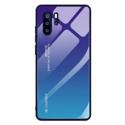 Husa HUAWEI P30 Pro - Ombre Glass (Albastru)