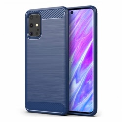 Husa SAMSUNG Galaxy S20 Plus - Carbon (Bleumarin) FORCELL