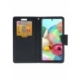 Husa SAMSUNG Galaxy A71 - Fancy Book (Auriu/Negru)