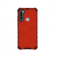 Husa XIAOMI Redmi Note 8T - Gel TPU Honeycomb Armor (Rosu)