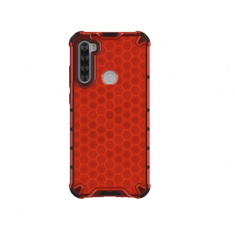 Husa XIAOMI Redmi Note 8T - Gel TPU Honeycomb Armor (Rosu)