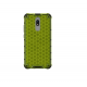 Husa XIAOMI Redmi 8A - Gel TPU Honeycomb Armor (Verde)