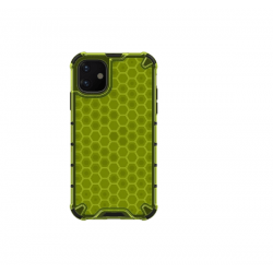 Husa APPLE iPhone 11 - Gel TPU Honeycomb Armor (Verde)