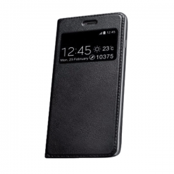 Husa SAMSUNG Galaxy S9 - Smart Look Piele (Negru)