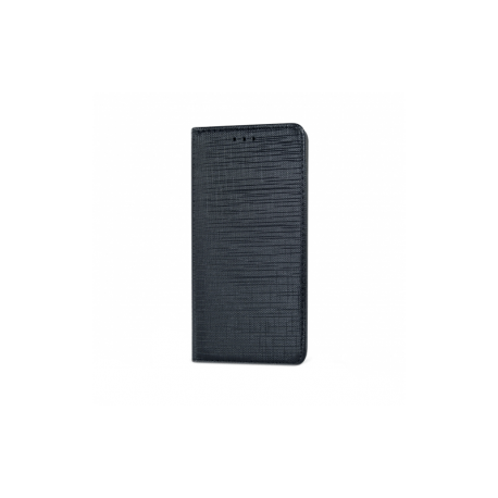 Husa Pentru SAMSUNG Galaxy J4 2018 - Flip Denim TSS, Negru