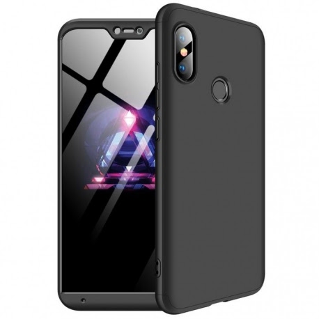 Husa XIAOMI Mi A2 - 360 Grade Luxury Colorful TSS, Negru