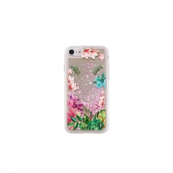 Husa APPLE iPhone 5/5S/SE - Water Glitter TSS, Mirror Flower 2
