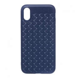 Husa APPLE iPhone 7 Plus / 8 Plus - Luxury Leather Focus TSS, Albastru