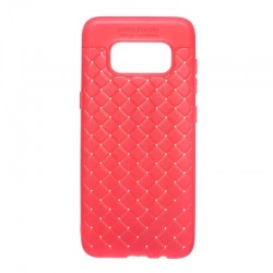 Husa APPLE iPhone 5/5S/SE - Luxury Leather Focus TSS, Rosu