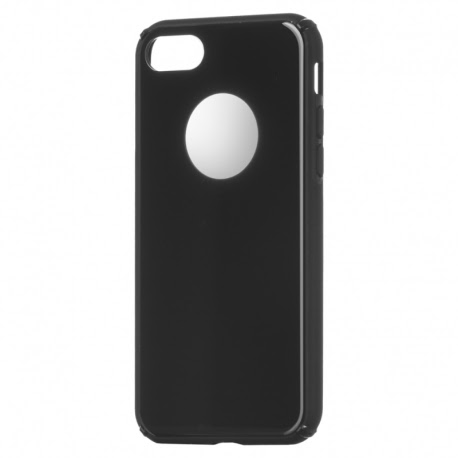 Husa APPLE iPhone SE 2 (2020) - Glass (Negru)