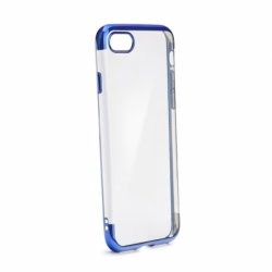 Husa APPLE iPhone SE 2 (2020) - Plating Soft (Albastru)