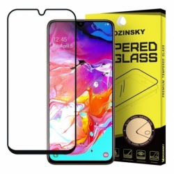 Folie de Sticla 5D Full Glue SAMSUNG Galaxy A70 (Negru) Case Friendly Wozinsky