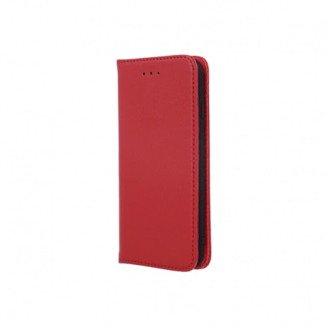 Husa SAMSUNG Galaxy A20e - Magnet Piele Naturala (Rosu)