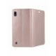 Husa SAMSUNG Galaxy A10 - Magnet Piele (Roz-Auriu)