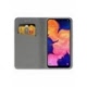 Husa SAMSUNG Galaxy A10 - Magnet Piele (Roz-Auriu)