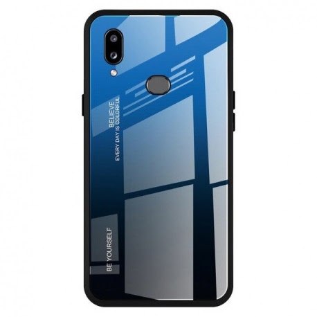 Husa SAMSUNG Galaxy A20e - Ombre Glass (Bleumarin)