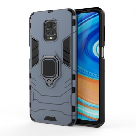 Husa XIAOMI Redmi Note 9 Pro - Ring Armor (Bleumarin)