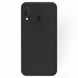 Husa SAMSUNG Galaxy A20e - Silicone Cover (Negru)