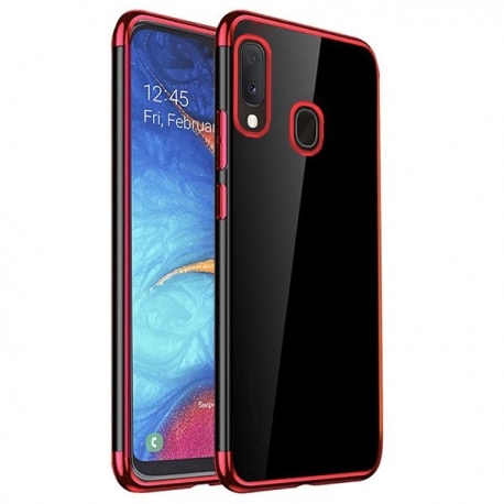 Husa SAMSUNG Galaxy A20e - Plating Soft (Rosu)