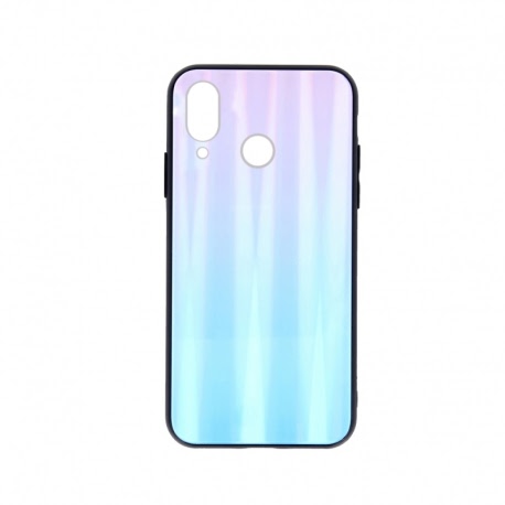 Husa SAMSUNG Galaxy A20e - Ombre Glass (Albastru/Roz)